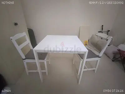 Table (with 02 chairs) - Brand New