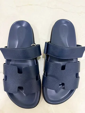 Hermes chypre size 42 blue