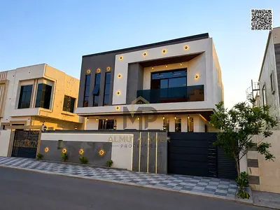 فيلا حديثة للبيع، تشطيبات فاخرة، رسوم التسجيل متضمنة، موقع متميز بجوار المسجد