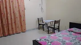 One room sharing bathroom available