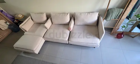 IKEA Soderhamn Stylish beige L Shape Sofa
