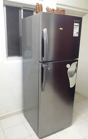 Super general 2-Door Silver Refrigerator - Good Working Condition