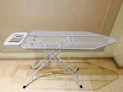 Sturdy Metal Ironing Board with Iron Rest - Brabantia