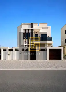 Luxury Family Villa for Sale in Al Zahya 1, Ajman | 7 Master Bedrooms | Elevator | Rooftop | Premium
