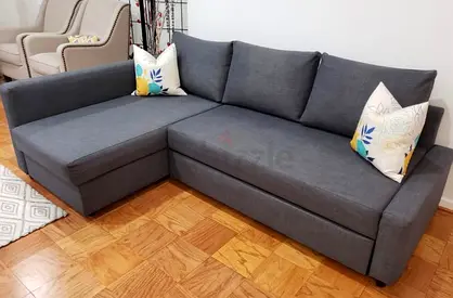 Modern Grey L-Shaped Corner Sofa