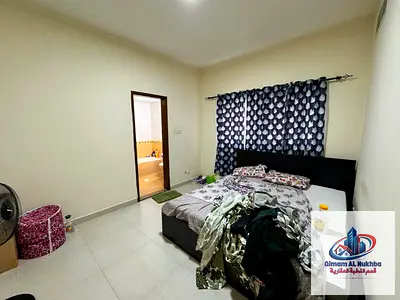 **Affordable 1-bedroom apartment in Al Musalla for AED 24,000/year. Master bedroom, spacious layout, central A/C & gas, flexible payment plans, free m