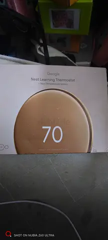 Google Nest Learning Thermostat (boxed) - Gold,