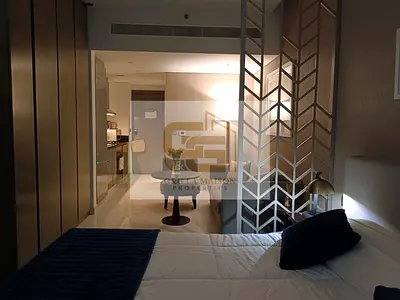 Full Canal and Pool View - Furnished Studio For Rent