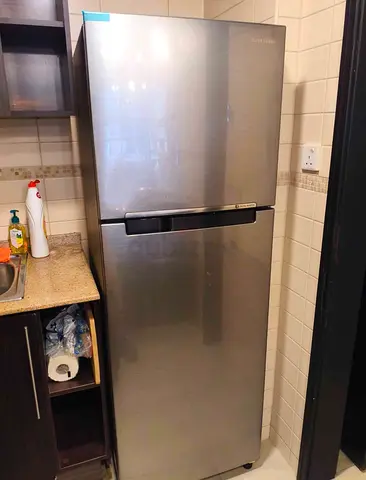 Samsung 321L Net Capacity Top Mount Refrigerator, RT42K5030S8, Silver (With Twin Cooling)