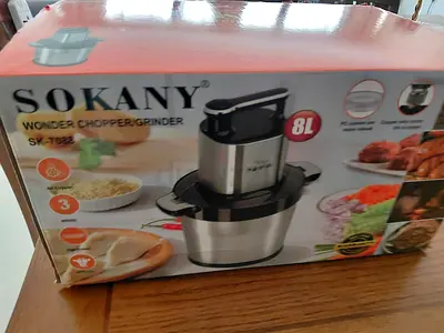 Sokany 1500W Stainless Steel Electric Meat Grinder / Food Chopper (8L)