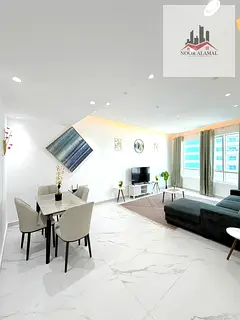 **Super Deluxe Furnished Apartment for Rent – Al Khan, Sharjah** 📍 **Location:** Al Shati Tower