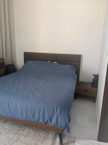 King size Bed , no matresse ,wardrobe,dresser with mirror,