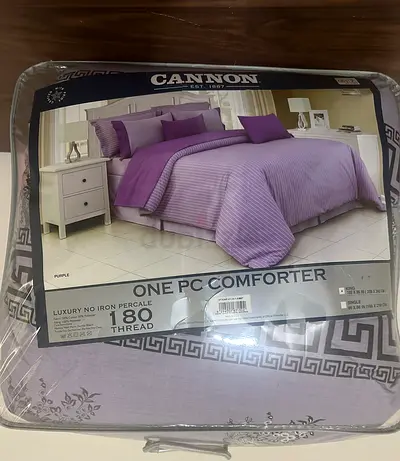 Cannon Purple King Size One PC Comforter