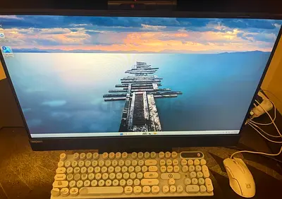 Lenovo ThinkCentre All-in-One Desktop , Keyboard Mouse - Good Condition