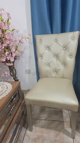 Goldenr upholstered dining chairs - set of 6 (good condition)