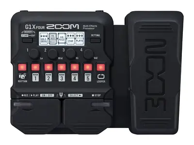 Zoom G1X FOUR - Multi Effects pedal