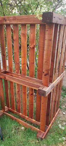 Outdoor pallete sofa