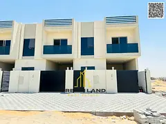 Luxury super deluxe villa for sale in Al Helio 2 area, Ajman, at an attractive price including regis