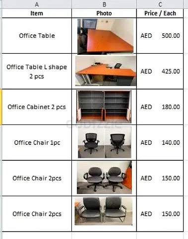 Office Furnitures