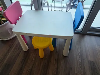 IKEA Kids Table  3 Chairs Set