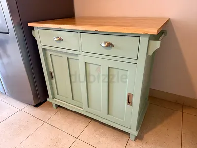 Belmont kitchen island (Crate Barrel)