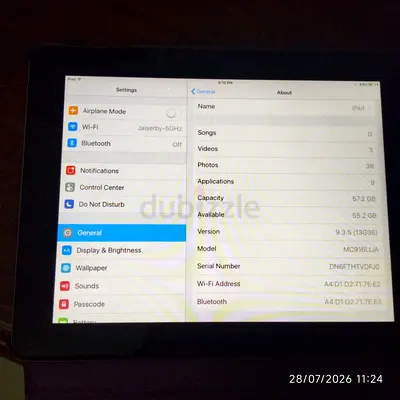 iPad 4th Gen 64GB Wi‑Fi - Good Working Condition