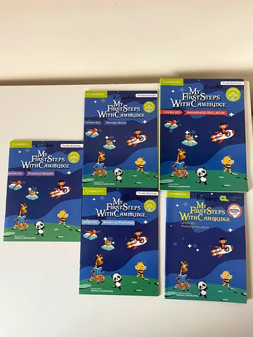 My First Steps with Cambridge - Set of 13 Early Learning Books (Cambridge)