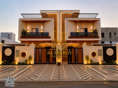 Own your dream villa Modern design with an indoor seating area , registration fees included . Close