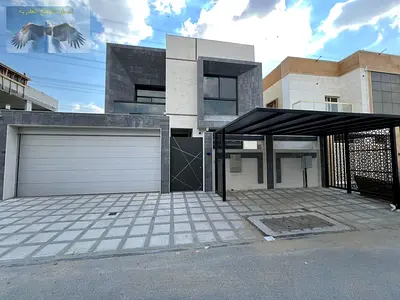 Second-hand villa, fully furnished, central air conditioning, maid's room, covered parking