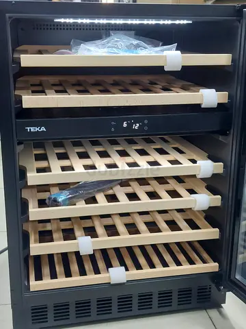 Teka RVU 20046 Free standing/Built-in Wine-Beverage Cooler With 46 bottles Capacity, Reversible Door