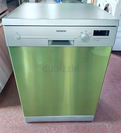 Free delivery Siemens freestanding 2 rack stainless steel dishwasher - good working condition