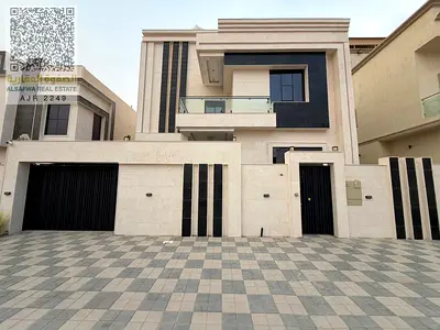 فيلا جديدة مساحة بناء ضخمة موقع رائع بمنطقة الياسمين بعجمان