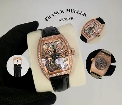 Franck Muller Cintree Curvex Giga Tourbillon SkeletonT G SQT D7 BR WG