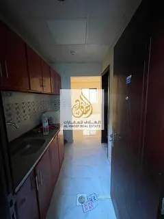 Spacious studio with a separate kitchen in Al Hamidiya, Ajman.