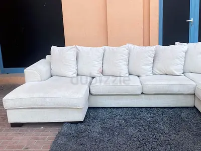 Looks great Condition The One Kingston Sectional U Shape Sofa Beige