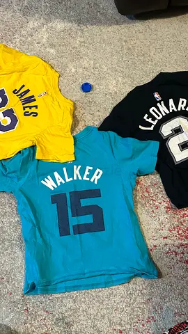 Orginal nba tshirt toddler  — James, Leonard, Walker