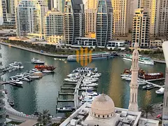 2BR + Maid | Full Marina View | Fully Furnished
