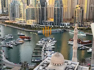 2BR + Maid | Full Marina View | Fully Furnished