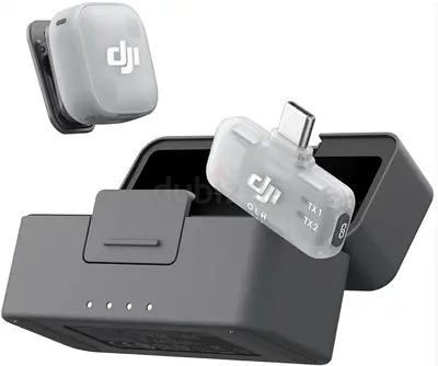 DJI MIC MINI (2 TX + 1 MOBILE RX) WIRELESS LAVALIER BLACK