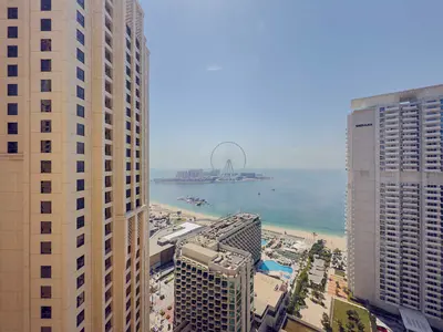 HIGH FLOOR 2BR | SEA & DUBAI EYE VIEW | BNB READY
