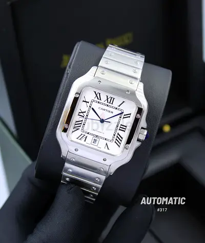Cartier santos watch automatic premium watch