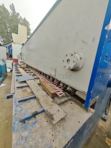 13mm 6.2meter Used Industrial Metal Shear / Guillotine - Heavy Duty