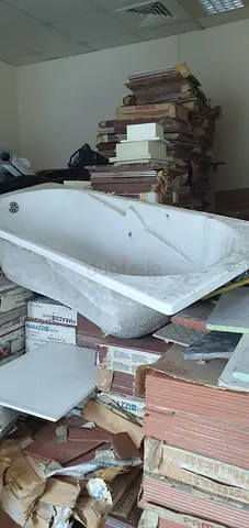 Tiles marble with Jacuzzis