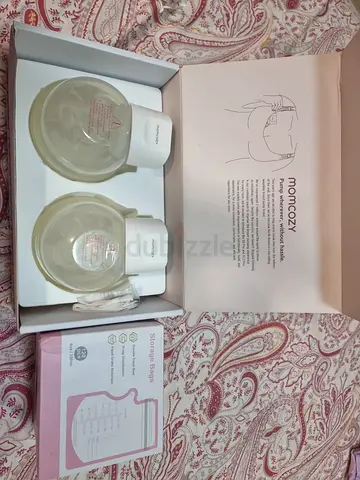 Momcozy Electric Breast Pump Replacement Milk Collection Bottles (2) with Accessories