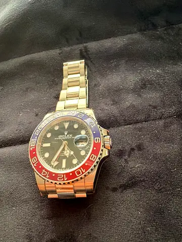 Rolex GMT-Master II Pepsi with box and papers