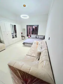 Fully furnished studio for annual rent – Kintia Residence | On Mohammed Bin Zayed Road