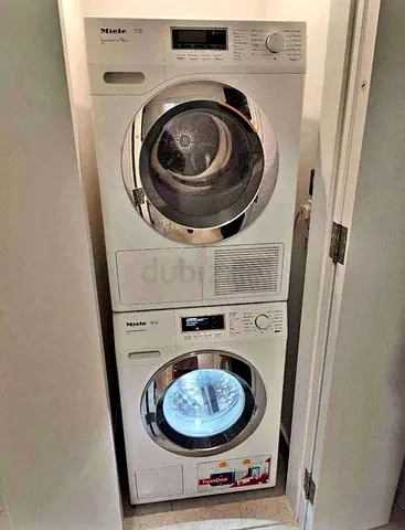 Miele latest model twindose Washer and Tumble Dryer 9/8kg set- White, Good Condition