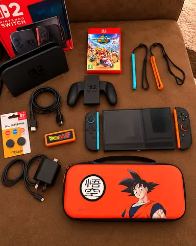 Nintendo Switch 2 256GB Mario Kart Bundle + Accessories + Warranty