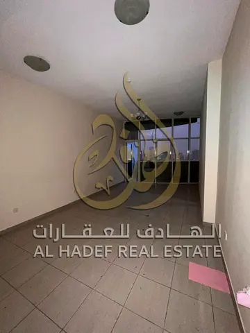 2BR in Al Majaz 3 with sea view of Khalid Lagoon, 2 balconies, 3 baths, built-in wardrobes, free parking, 4/6 cheques.