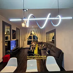✨ Luxury apartment for monthly rent, one bedroom and a hall with an open view, fully furnished wit